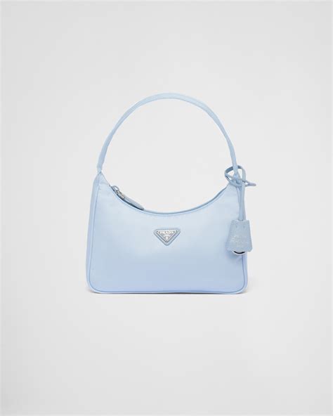 borse prada blu|prada bag re edition.